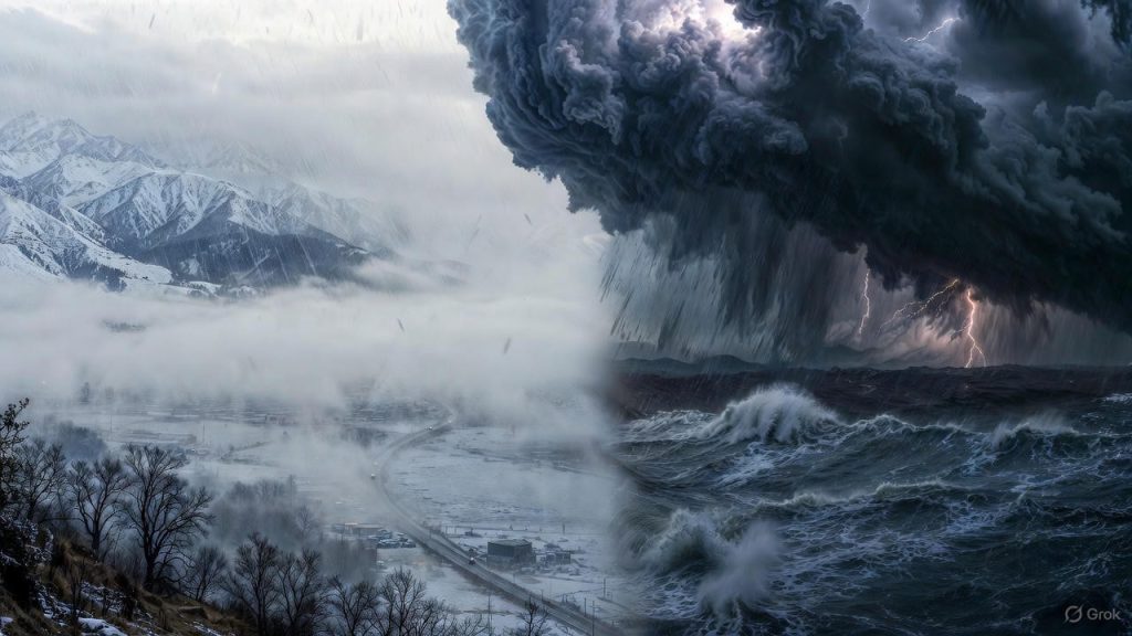 50 घंटे में माइनस डिग्री पहुंचेगा पारा! उत्तर भारत में शीतलहर-कोहरे का कहर, दक्षिण में आंधी-तूफान संग मूसलाधार बारिश का...