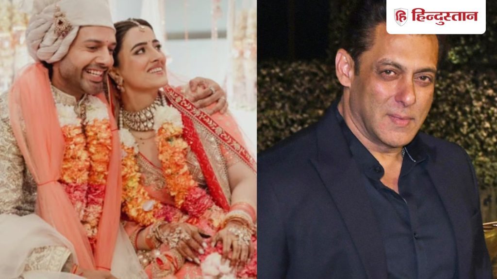 नूपुर-स्टेबिन की शादी के रिसेप्शन में सलमान खान ने लगाए चार चांद, हिना, ईशा, अंकिता, शुभांगी भी आई...