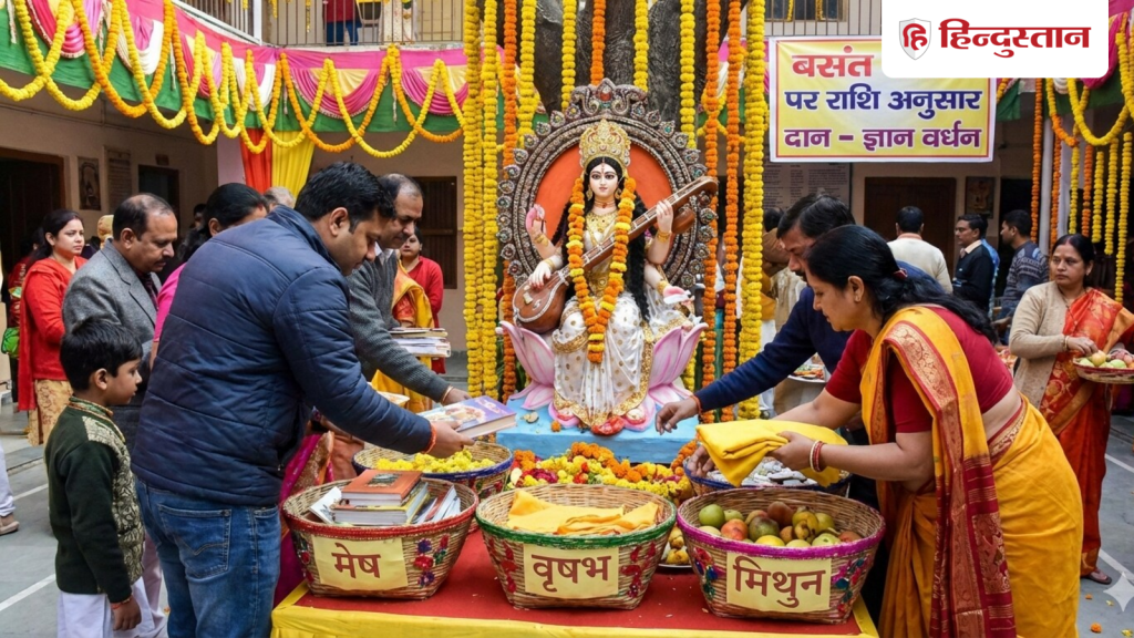 बसंत पंचमी पर करें इन चीजों का दान, मां सरस्वती की कृपा से ज्ञान और कला में होगी...