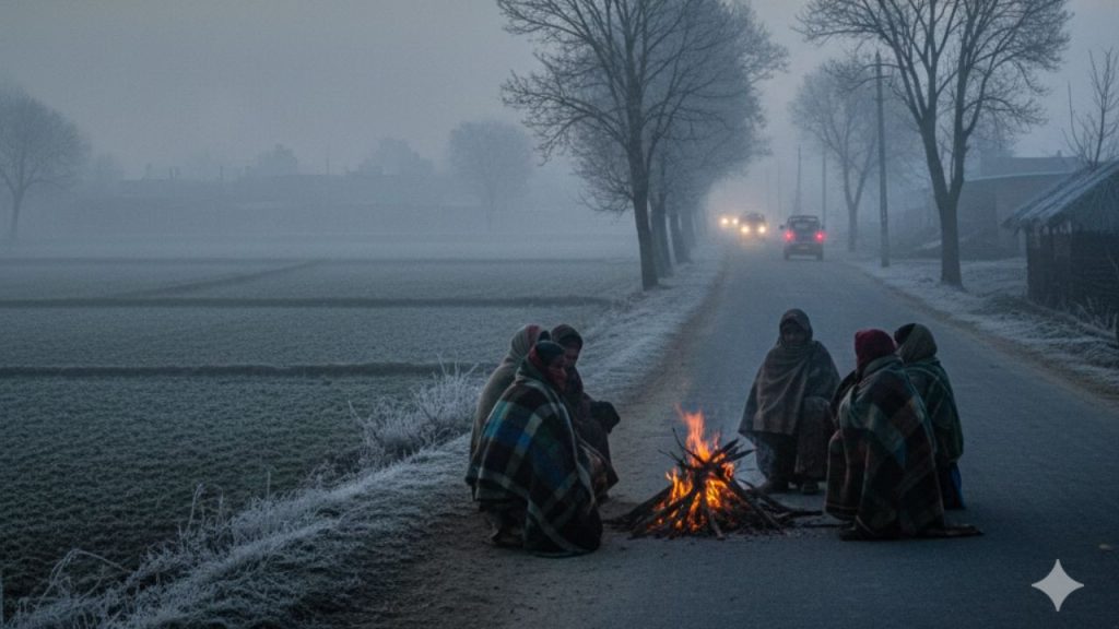 शिमला से भी ठंडा हुआ दिल्ली-एनसीआर, उत्तर भारत के लिए IMD ने जारी किया कोल्ड वेव अलर्ट | Cold Wave Grips North India Weather Dense Fog Space...