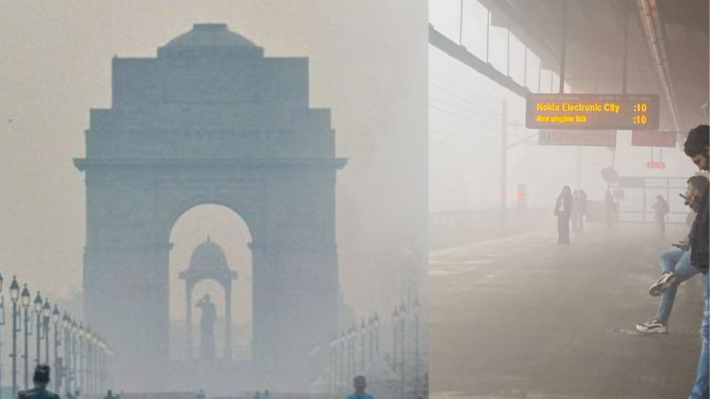 कोहरे और प्रदूषण के बीच जूझती राजधानी, हटाई गईं GRAP 3 की पाबंदियां लेकिन स्थिति अभी भी गंभीर; जानें कितना है AQI | Delhi NCR Pollution 3 January 2026 Update AQI in Severe Category IMD Forecasts...