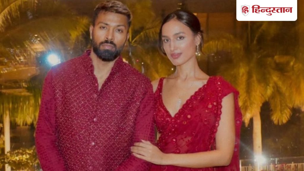 हार्दिक पांड्या ने गर्लफ्रेंड महीका के साथ मनाया नया साल, लाल रंग में रंगे दिखे...