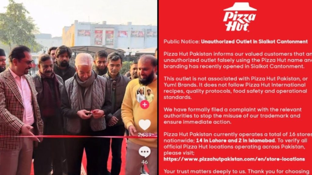 रिबन कटा, फोटो खिंची&hellip; फिर निकली सच्चाई, पाक रक्षा मंत्री ख्वाजा आसिफ ने फर्जी Pizza Hut का उद्घाटन कर कराई इंटरनेशनल बेइज्जती...