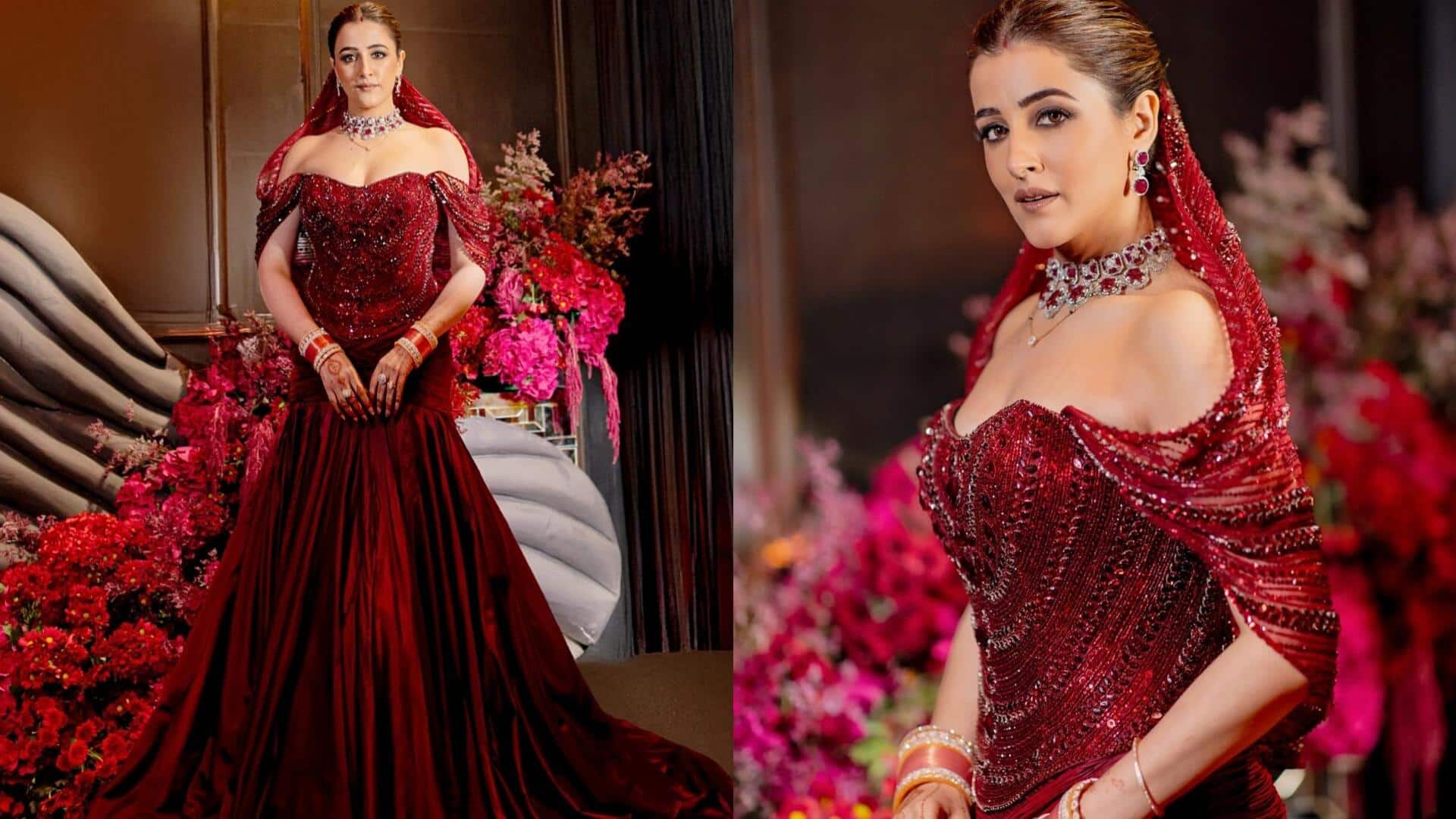 નુપુર સેનનના રિસેપ્શન ડ્રેસની કોપી કોણે કરી? લોકોએ કહ્યું- દરેક વ્યક્તિ દુલ્હન બનવા માંગે છે
