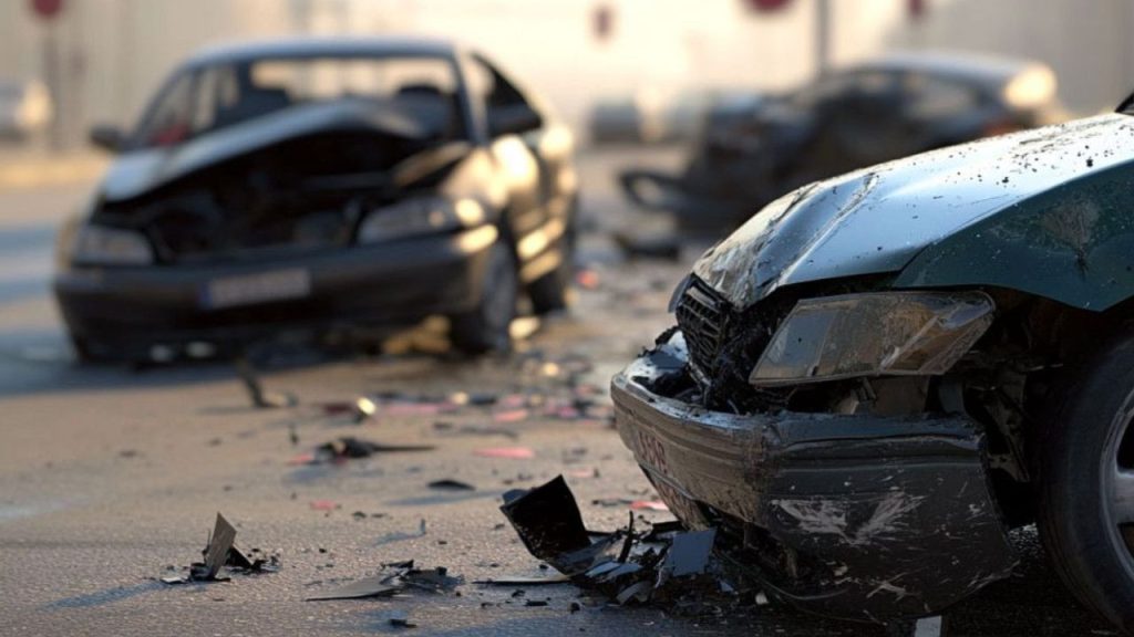 कंबल बांटते समय बेकाबू कार ने 6 लोगों को कुचला, गुस्साए लोगों ने पुलिस चौकी में की तोड़फोड़ | Mirzapur out of control car ran over six people during blankets distribution one...