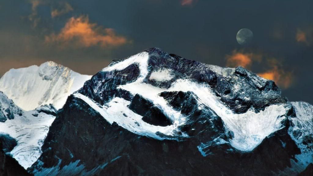 हिमालय पर दिखा जलवायु संकट का खतरनाक संकेत, ऊं पर्वत से गायब हुआ ऊं | Om has disappeared from Om Parvat due to climate...