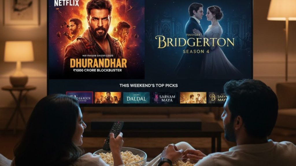 नेटफ्लिक्स पर लौट रहा है ब्रिजर्टन का रोमांस और रणवीर सिंह का जादुई एक्शन, वीकेंड के लिए ये हैं बेस्ट OTT...