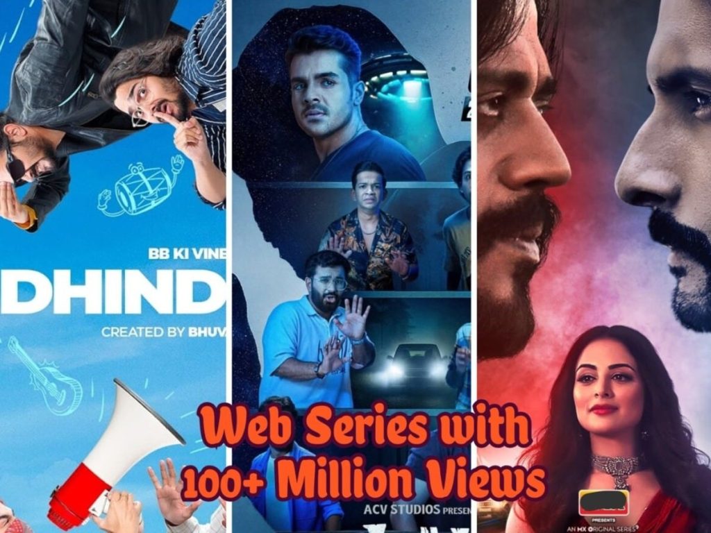 एक्शन, कॉमेडी से लेकर हॉरर तक इन 6 वेब सीरीज को मिले करोड़ों व्यूज, एक ने पार किए 500+...