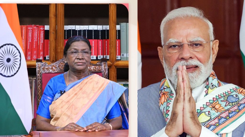 'नई ऊर्जा और आत्मविश्वास का संदेश', 77वें गणतंत्र दिवस पर पीएम मोदी और राष्ट्रपति मुर्मू की देश को शुभकामनाएं | Republic Day 2026 PM Modi and President Murmu Greet the...