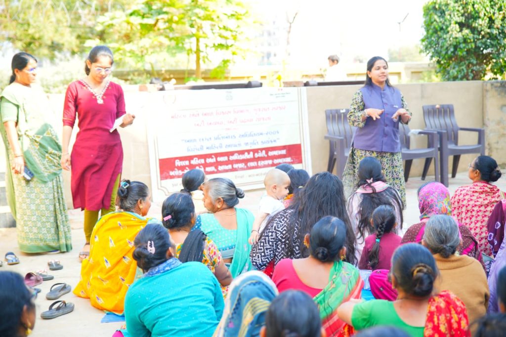 સાણંદ ખાતે ‘બેટી બચાવો, બેટી પઢાવો’ અંતર્ગત બાળ લગ્ન પ્રતિબંધક જાગૃતિ… સાણંદ ખાતે ‘બેટી બચાવો, બેટી પઢાવો’ અંતર્ગત બાળ લગ્ન પ્રતિબંધક જાગૃતિ...