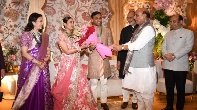 દૈનિક જાગરણના સંપાદકની પુત્રીના લગ્નમાં ભાજપના અનેક મોટા નેતાઓ ભેગા થયા, જુઓ તસવીરો દૈનિક જાગરણના સંપાદકની પુત્રીના લગ્નમાં ભાજપના અનેક મોટા નેતાઓ ભેગા થયા, જુઓ તસવીરો