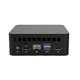 SKULLSAINTS Pulse Mini PC – Celeron 5205U, Dual M.2 SSD સ્લોટ્સ, 2.5Gbps LAN, HDMI ડ્યુઅલ 4K ડિસ્પ્લે, WiFi 5, BT 5.0 (4GB DDR4 + 128GB M.2)