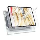 આઈપેડ એર 11 ઈંચ M3/M2 (7મી/6મી જનરેશન, 2025/2024) માટે ESR 2 પેક પેપર-ફીલ સ્ક્રીન પ્રોટેક્ટર, કાગળ પર લખો અને દોરો, સરળ એપ્લિકેશન ટ્રે સાથે મેટ સ્ક્રીન ગાર્ડ, પાતળી અને પ્રતિભાવશીલ