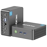 GMKtec Mini PC, Intel Twin Lake N150 (અપગ્રેડેડ N100), 8GB DDR4 RAM 512GB PCIe M.2 SSD, ડેસ્કટોપ કમ્પ્યુટર 4K Dual HDMI/USB3.2/WiFi 6/BT5.2/2.5GbE ઓફિસ, બિઝનેસ માટે RJ45