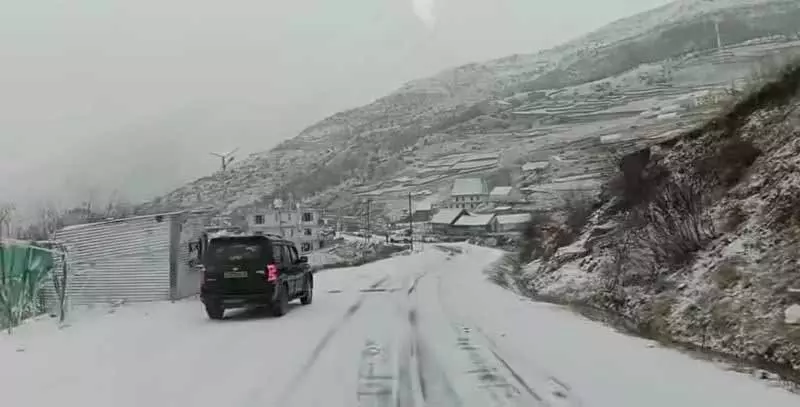 હિમાચલ પ્રદેશમાં આવતીકાલે તાજી હિમવર્ષા થવાની શક્યતા Himachal Pradesh में कल ताज़ा बर्फबारी की संभावना