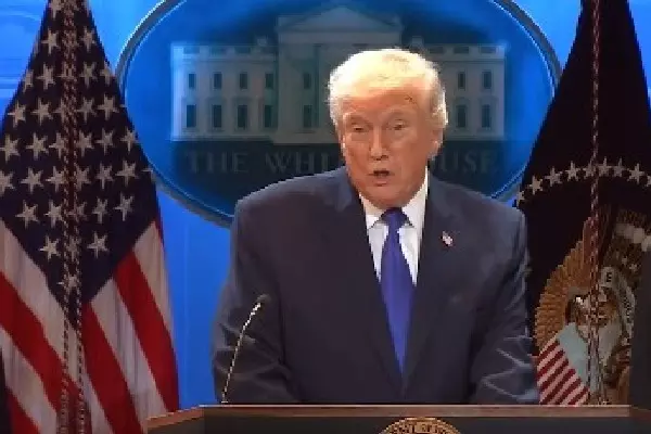 રાષ્ટ્રપતિ ટ્રમ્પની પ્રેસ કોન્ફરન્સના હાઇલાઇટ્સ President Trump की प्रेस कॉन्फ्रेंस की खास बातें