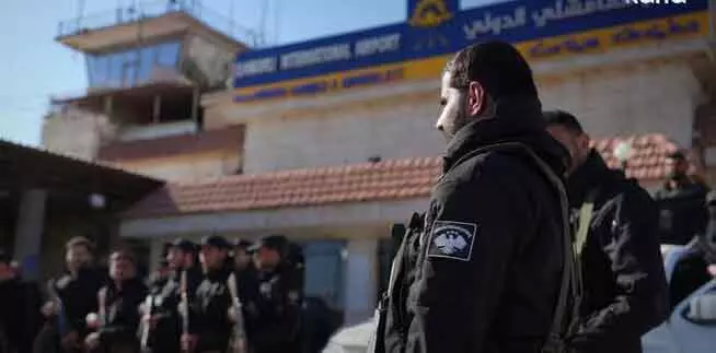 સીરિયન સેનાએ હાસાકાના કમિશ્લી એરપોર્ટની સુરક્ષા સંભાળી લીધી છે Syrian सेना ने हसाका के क़ामिशली एयरपोर्ट की सुरक्षा संभाली