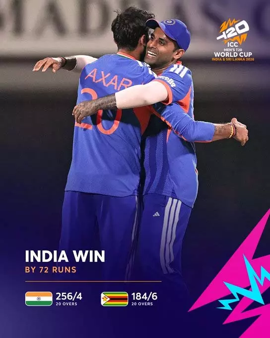 IND vs ZIM T20 WC સુપર 8: ભારતે પોઈન્ટ ટેબલમાં પહેલું ખાતું ખોલ્યું IND vs ZIM T20 WC SUPER 8: भारत ने अंकतालिका में पहला खाता खोला