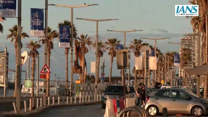 ઈરાન-ઈઝરાયેલ સંઘર્ષ વચ્ચે તેલ અવીવમાં એર સાયરન વાગે છે तेल अवीव में Iran–इजरायल संघर्ष के बीच एयर सायरन बजने से अलार्म