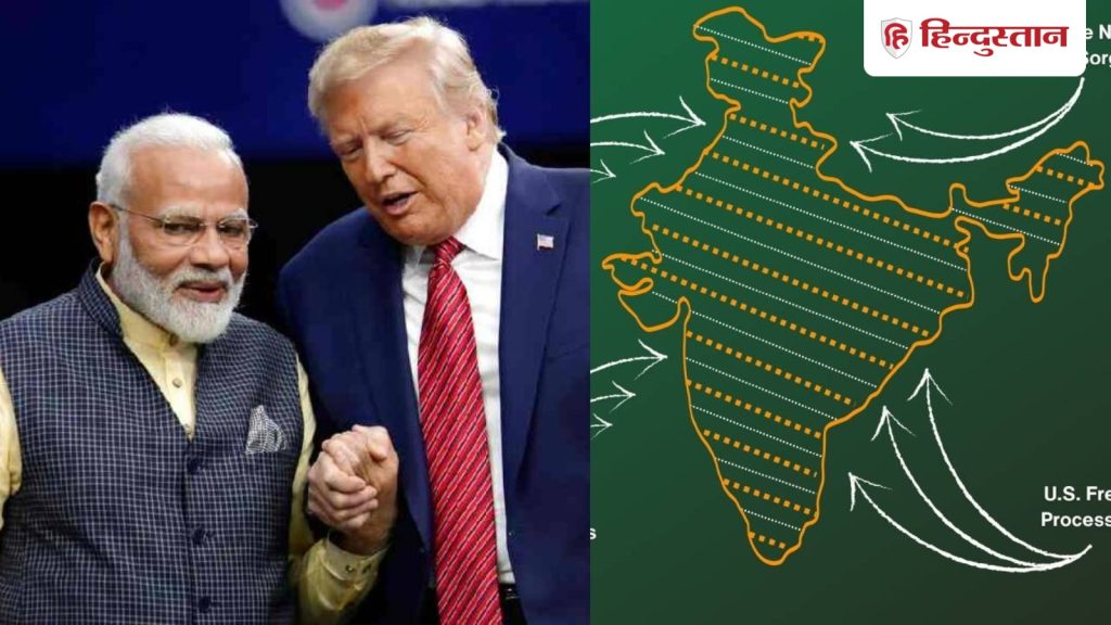 भारत के मैप पर पूरा कश्मीर देख पाकिस्तान को लगी मिर्ची, US के सामने लगा...