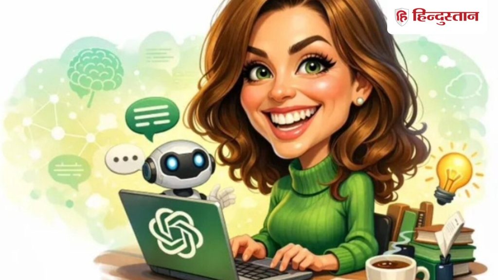 સોશિયલ મીડિયા પર આ વાયરલ ટ્રેન્ડ પ્રચલિત છે, યુઝર્સ પોતાનું કાર્ટૂન બનાવી રહ્યા છે જેમ કે… सोशल मीडिया पर छाया यह वायरल ट्रेंड, यूजर ChatGPT से बना रहे अपना कार्टून जैसा...