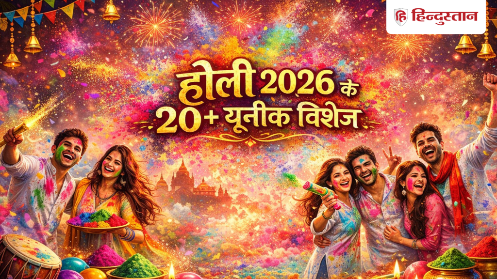 Happy Holi 2026 Wishes: होली के दिन वाट्सएप और इंस्टाग्राम पर लगाएं ये 20+ यूनीक मैसेज, 15वीं...
