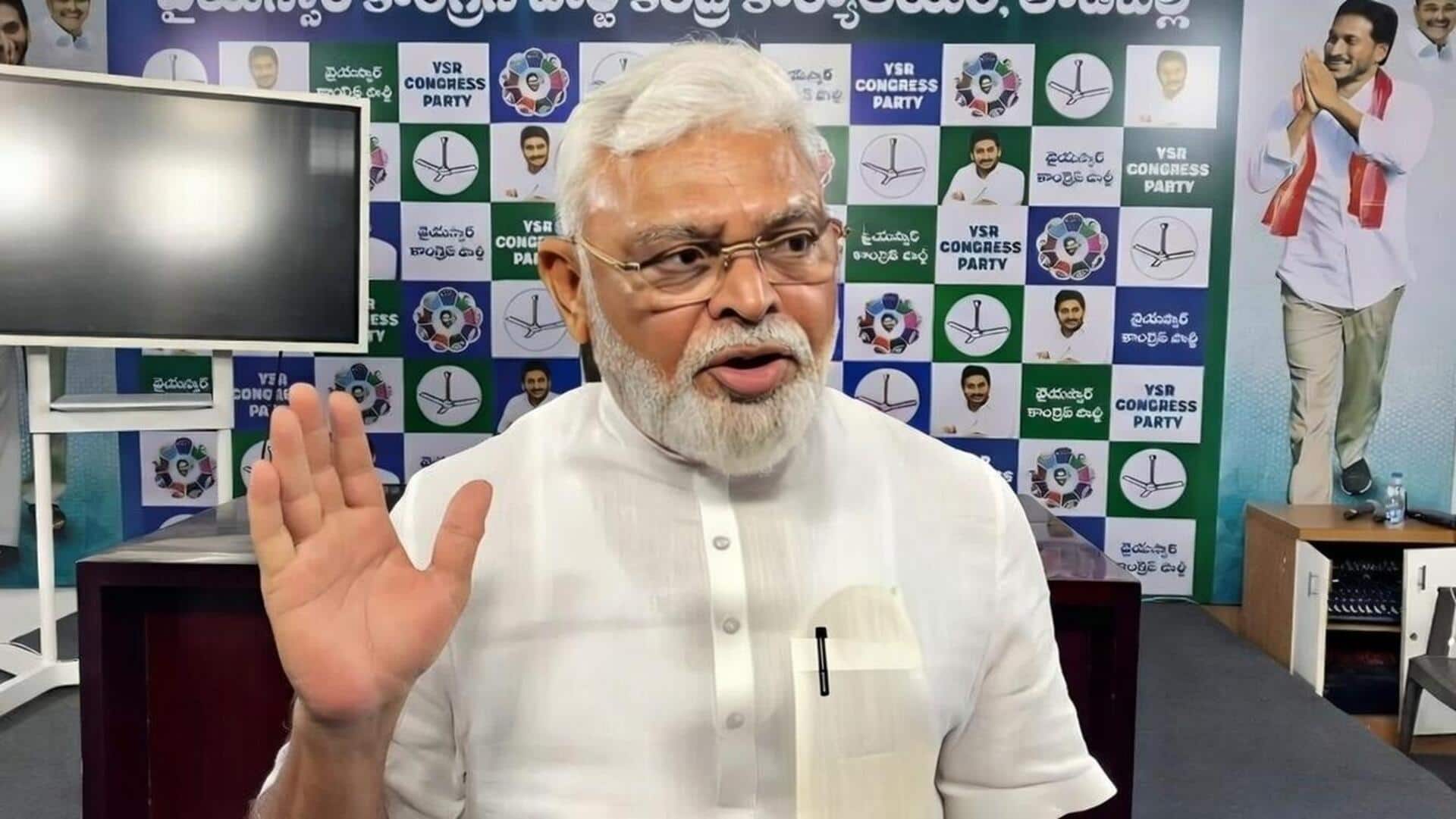 આંધ્રપ્રદેશઃ મુખ્યમંત્રી ચંદ્રબાબુ નાયડુ સાથે દુર્વ્યવહાર કરનાર પૂર્વ મંત્રી રામબાબુને જેલમાં મોકલી દેવામાં આવ્યા છે.