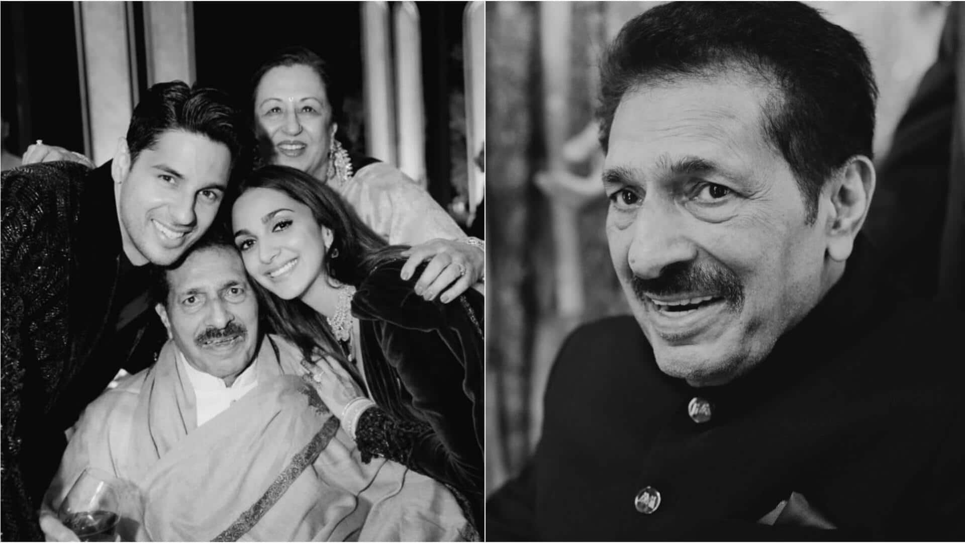 કિયારા અડવાણીએ સસરા સુનીલ મલ્હોત્રા માટે એક ભાવુક પોસ્ટ શેર કરી, આ લખ્યું