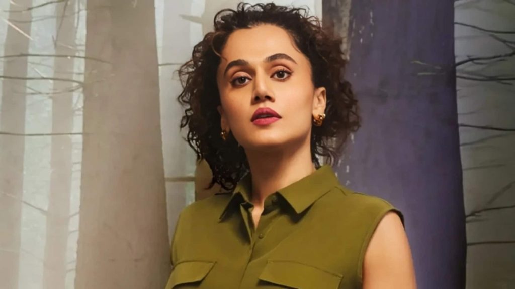 तापसी पन्नू का ग्लैमर पर तीखा तंज, बोलीं- बॉलीवुड को 'क्लीवेज' चाहिए और साउथ को 'नाभि'