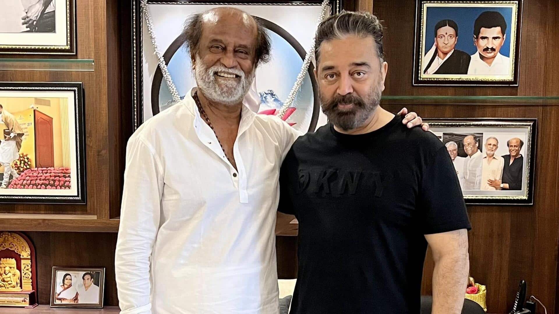 રજનીકાંત-કમલ હાસનની ફિલ્મ 'RKxKH'નું પોસ્ટર રિલીઝ, આ દિવસે આવશે પ્રોમો