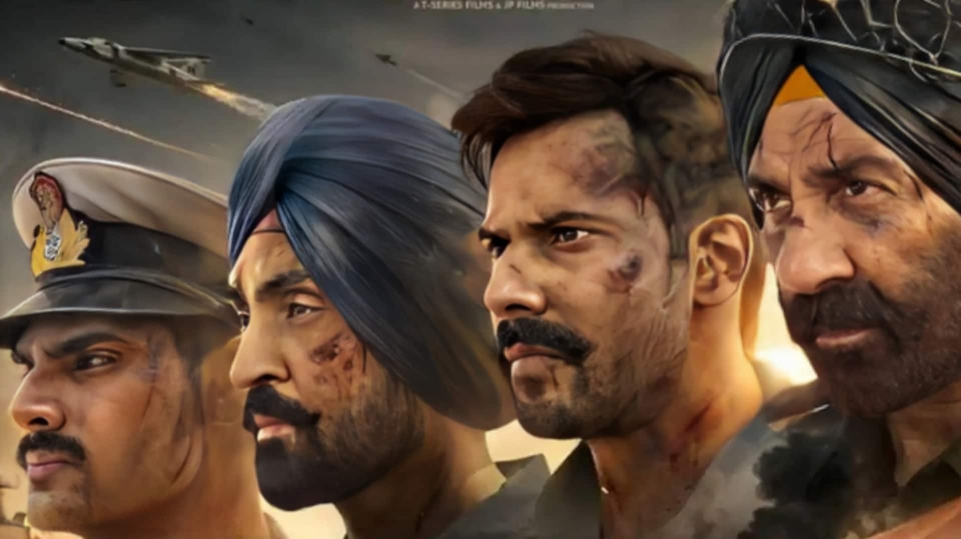 બોક્સ ઓફિસ પર 'બોર્ડર 2' એટેક, ભારતમાં 300 કરોડનો આંકડો પાર કર્યો બોક્સ ઓફિસ પર 'બોર્ડર 2' એટેક, ભારતમાં 300 કરોડનો આંકડો પાર કર્યો