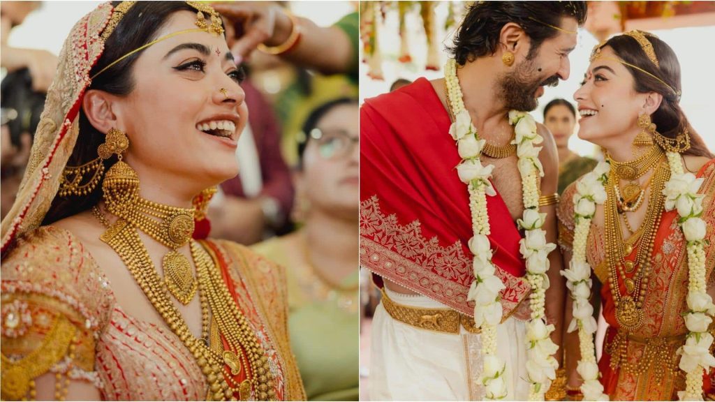 લગ્ન બાદ રશ્મિકા અને વિજયની પહેલી ઝલક, એરપોર્ટ પર જોવા મળ્યો સુંદર લુક रश्मिका और विजय की शादी के बाद पहली झलक, एयरपोर्ट पर दिखा खूबसूरत लुक