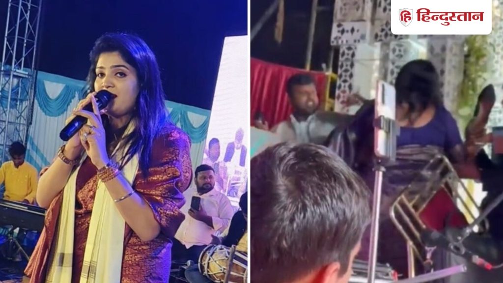 भोजपुरी सिंगर निशा ने शो में एंकर पर चलाई चप्पल; घटिया कमेंट पर भड़कीं,...