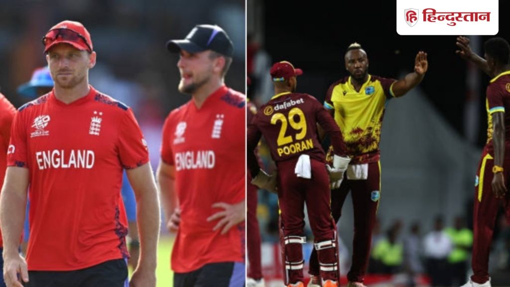 ENG vs WI T-20 World cup 2026 live score: इंग्लैंड के सामने वेस्टइंडीज की खराब शुरुआत, 100 से पहले खोए 4...
