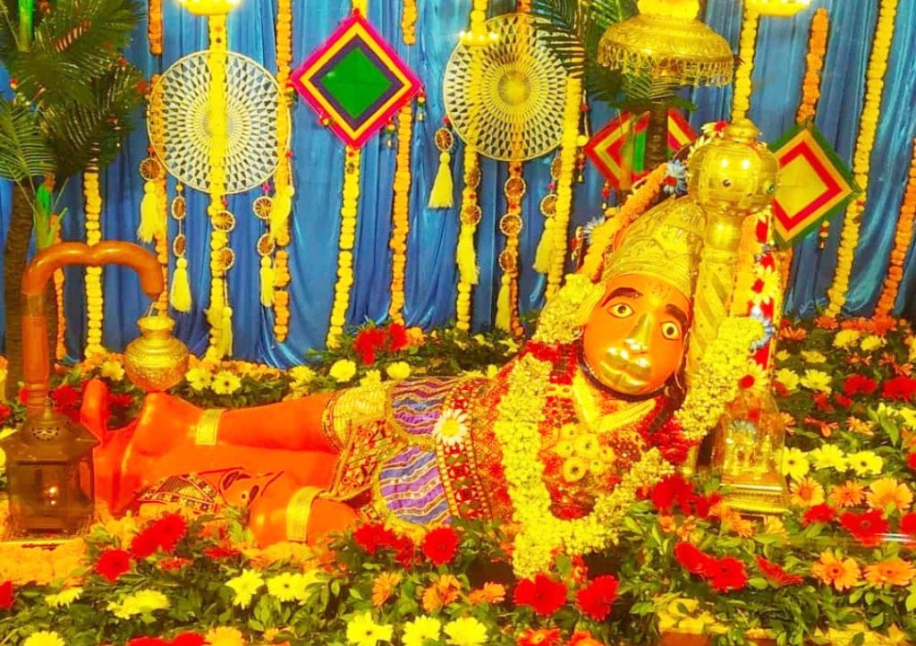 હનુમાનજીની શયન મુદ્રાની મૂર્તિ આકર્ષણનું કેન્દ્ર બની છે ગુજરાતમાં આ સ્થળે