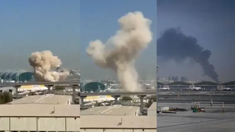 ઈરાને દુબઈ ઈન્ટરનેશનલ એરપોર્ટ પર ડ્રોન વડે હુમલો કર્યો, ફ્લાઈટ પર પ્રતિબંધ… Iran attacked Dubai International Airport with drone VIDEO