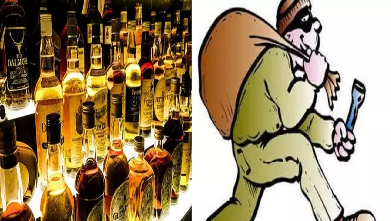 કાનપુરઃ કાનપુરમાં દારૂની દુકાનમાં ચોરી, ચોર રોકડ અને મોંઘી બોટલો લઈ ગયા. Kanpur: कानपुर में शराब दुकानों में चोरी, नगदी और महंगी बोतलें ले गए चोर