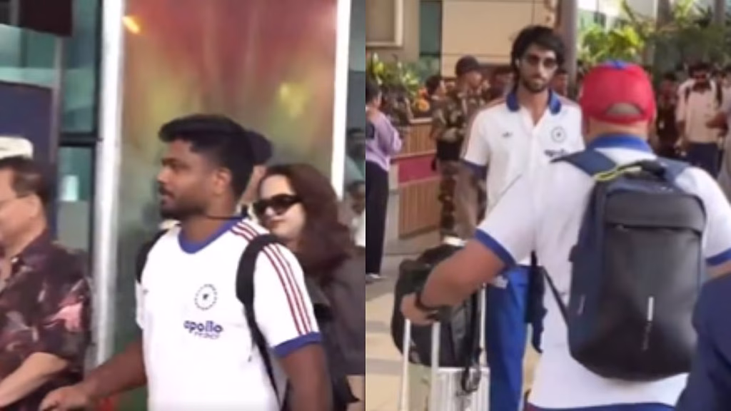 ટીમ ઈન્ડિયા સેમીફાઈનલ પહેલા મુંબઈ પહોંચી, 5 માર્ચે વાનખેડેમાં ઈંગ્લેન્ડ સામે ટકરાશે. Team India सेमीफाइनल से पहले मुंबई पहुंची, 5 मार्च को इंग्लैंड से वानखेड़े में...