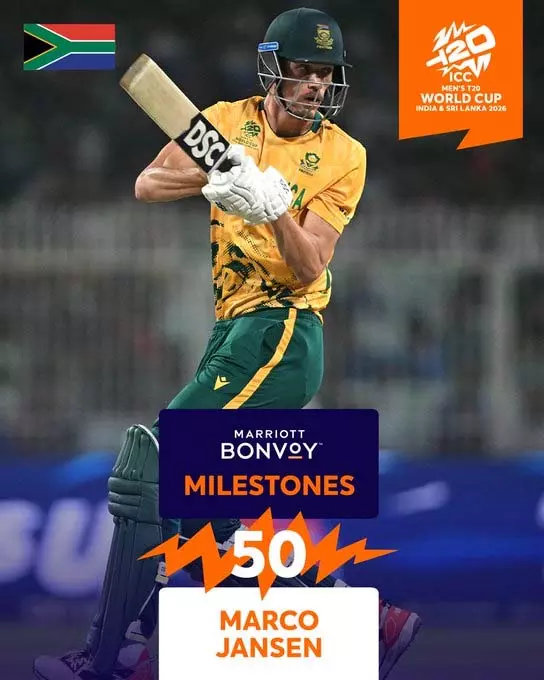 T20 વર્લ્ડ કપ સેમિફાઇનલ: માર્કો જેન્સનની અડધી સદી, ન્યુઝીલેન્ડે 170-8 રનનો લક્ષ્યાંક આપ્યો T20 World Cup सेमीफाइनल: Marco Jansen का अर्धशतक, न्यूजीलैंड 170-8 रन का दिया टारगेट