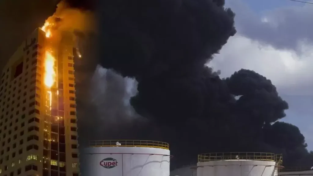 ईरानी ड्रोन ने कुवैत एयरपोर्ट के फ्यूल डिपो और सोशल सिक्योरिटी...