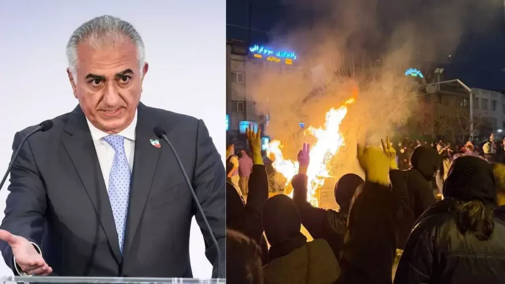 निर्वासित क्राउन प्रिंस रेज़ा पहलवी ने ईरानियों की ‘बेहद बहादुरी’ की...