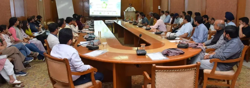 Jammu: एसएमवीडीयू ने सतत विकास पर किया ज्ञान सत्र का आयोजन