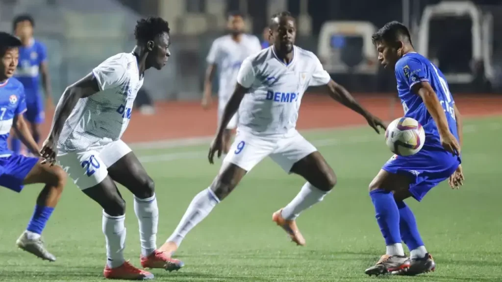 IFL 2025-26: डेम्पो SC ने पिछड़ने के बाद वापसी करते हुए चानमारी DC को बराबरी पर रोका