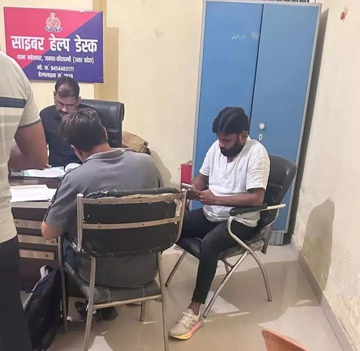 BIG BREAKING: કૌશામ્બીમાં વિનોદ તિવારીની ધરપકડ BIG BREAKING: कौशांबी में विनोद तिवारी गिरफ्तार