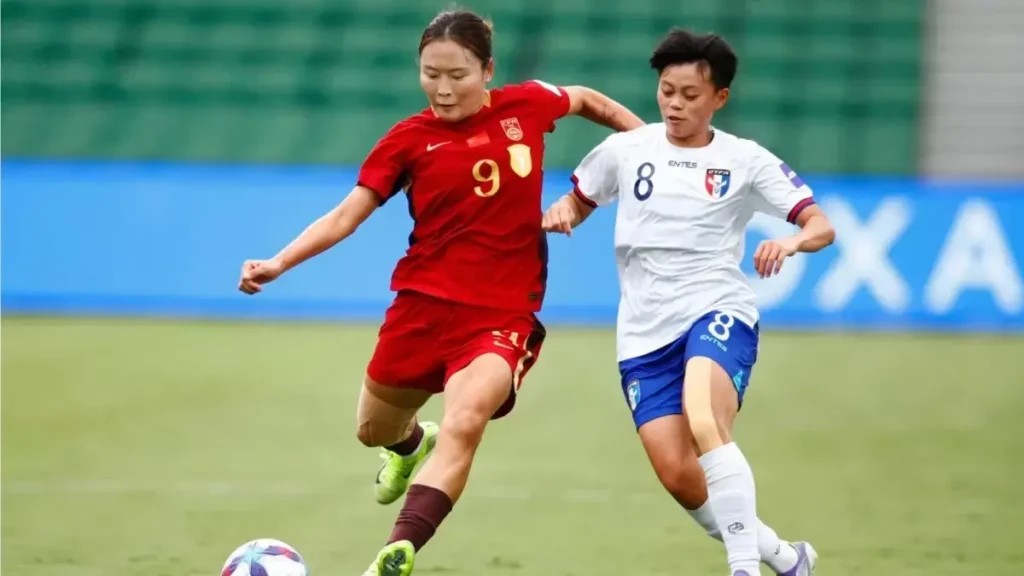 चीन ने ताइवान को 2-0 से हराकर महिला एशियाई कप के सेमी-फ़ाइनल में जगह बनाई