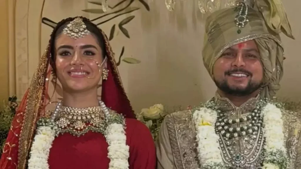 Grand Ceremony में कुलदीप यादव ने वंशिका चड्ढा से की शादी