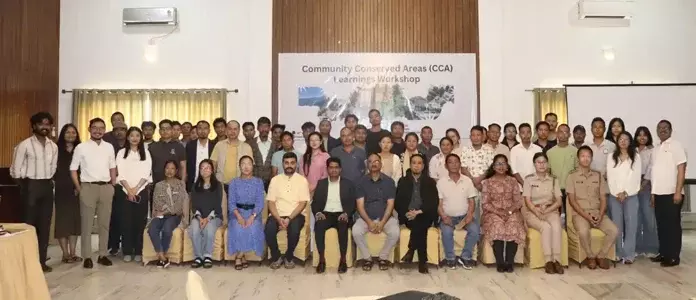 વર્કશોપ સંરક્ષણમાં સમુદાયના નેતૃત્વ પર ભાર મૂકે છે कार्यशाला संरक्षण में सामुदायिक नेतृत्व पर ज़ोर देती