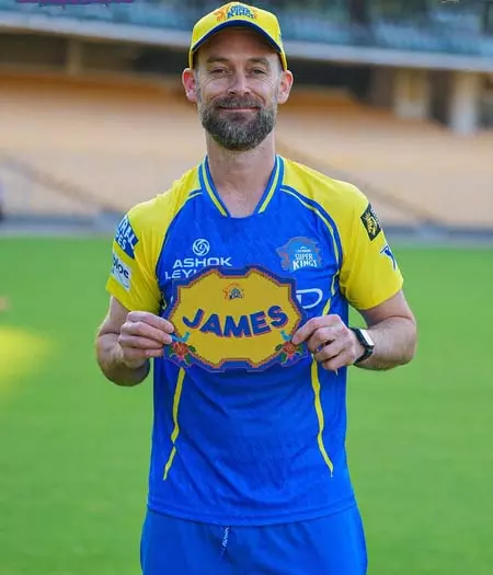 IPL 2026: ચેન્નાઈ સુપર કિંગ્સે જેમ્સ ફોસ્ટરને ફિલ્ડિંગ કોચ તરીકે નિયુક્ત કર્યા आईपीएल 2026: चेन्नई सुपर किंग्स ने जेम्स फोस्टर को फील्डिंग कोच नियुक्त किया