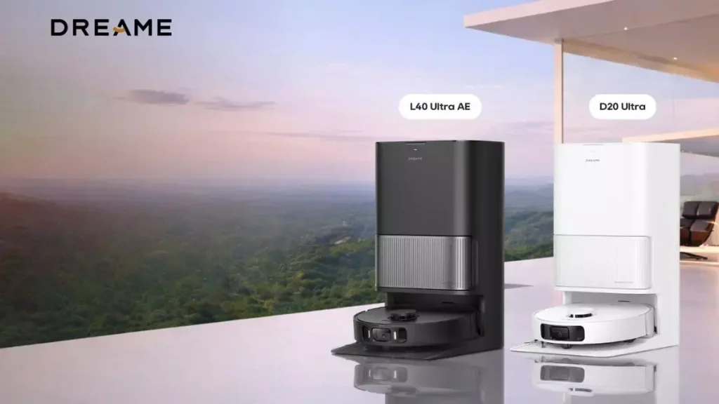Dreame ने भारत में L40 Ultra AE और D20 Ultra रोबोट वैक्यूम लॉन्च, जिनकी शुरुआती कीमत ₹39,999