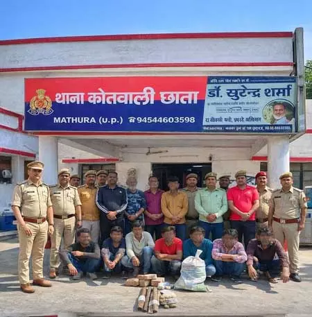 ગાય રક્ષકના મોત બાદ NH-19 બ્લોક, 15 આરોપીઓની ધરપકડ गौ रक्षक की मौत के बाद NH-19 जाम, 15 आरोपी गिरफ्तार